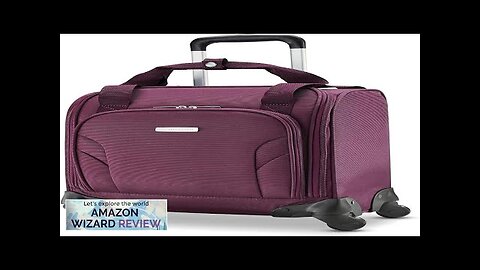 Samsonite Underseat Carry-On Spinner with USB Port Purple One Size Review