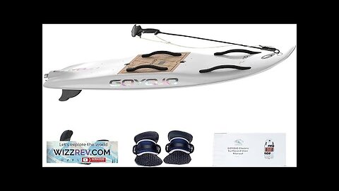 Water Scooter Electric Surfboard with Carbon Fiber Fins 10KW Engine Jet Surfboard Review