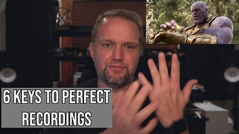 The 6 Elements Needed For The Perfect Audio Recording