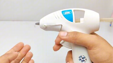 In this DIY project, I converted a 1.5V * 4 battery-powered Joer Hot Glue Gun into a powerful