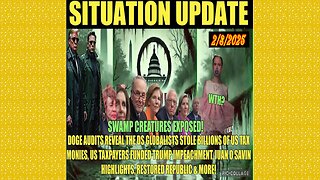 SITUATION UPDATE 2/8/25 - The Swamp Is Being Drained! More USAID Theft, Juan O Savin