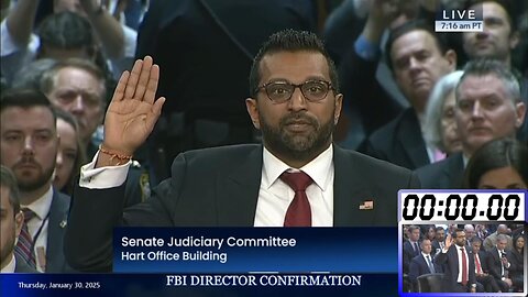 Kash Patel - Opening statement at confirmation hearing as FBI director * Jan. 30, 2025