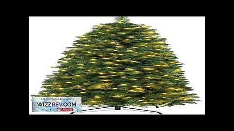 7.5ft Pre-Lit Pencil Christmas Tree Artificial Skinny Christmas Tree W/Metal Hinges Review