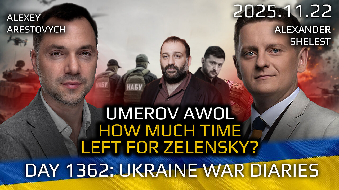 War in Ukraine, Analytics. Day 1362. Umerov AWOL, How Much Time is Left for Zelensky? Arestovych.