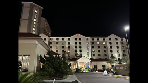⁴ᴷ Hotel Room Tour #081 - Hilton Pensacola Beach | Pensacola Beach, Florida | 2 Queen w/ Balcony
