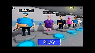 Escaping from a FAT BARRY'S PRISON RUN! And BECAME a ALL MORPHS