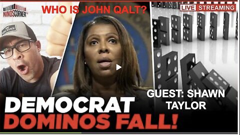 NINO W/ SHAWN TAYLOR Democrat Dominoes FALL! Letitia James INDICTED + Trump's Gaza Hostage Deadline.