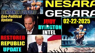 Judy Byington Update 2.22.25 - Trump Just dropped BOMBSHELL ~ This Changes EVERYTHING