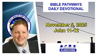 Bible Pathways Daily Devotional Nov 5, 2025