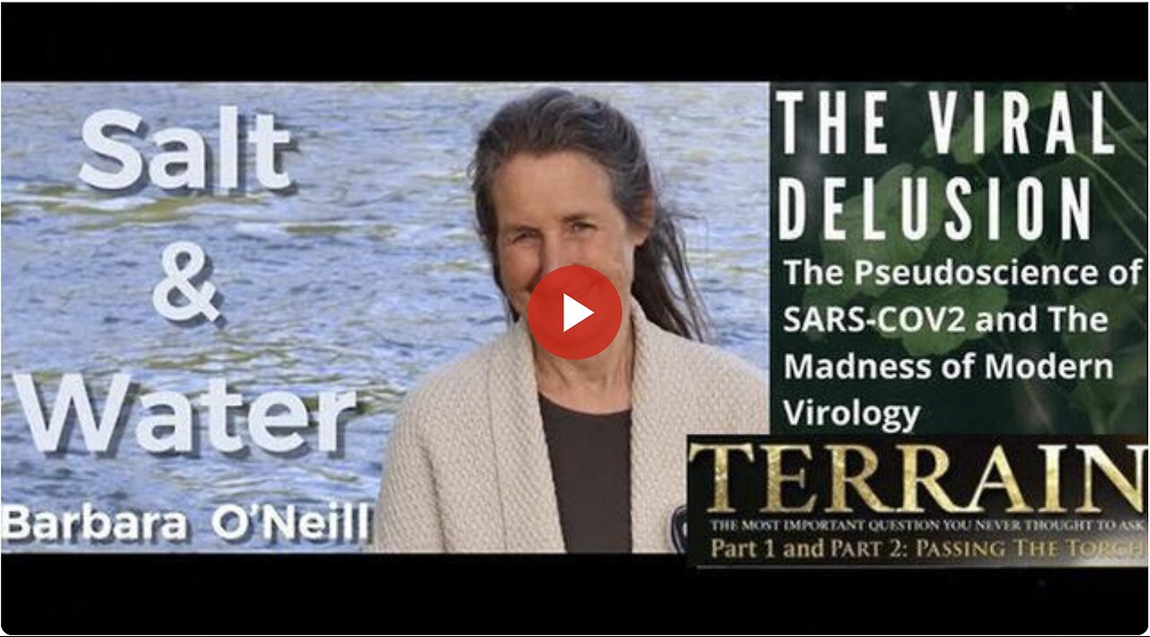 'Barbara O'Neill' (Australia): How to Detox your body with Water and Celtic Sea Salt!