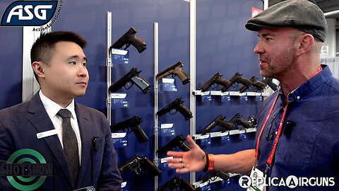 SHOT Show Las Vegas 2025 Replica Airguns ASG Interview