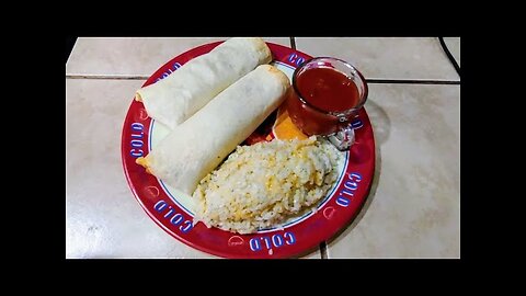 🌯 WHO SAID BEANS & RICE IS BORING?BETTER THAN TACO BELL CHEESY BEAN & RICE BURRITOS & BASIL RICE 🍚