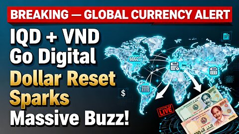 💥 BREAKING IQD + VND Go Digital — Dollar Reset Sparks Massive Buzz! 💥 Iraqi Dinar News 2026