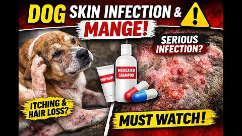 Dog Skin Infection & Mange Explained | Symptoms, Causes, Treatment & Prevention