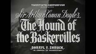 Sherlock Holmes: The Hound of the Baskervilles (1939) Detective Movie, Basil Rathbone, Nigel Bruce