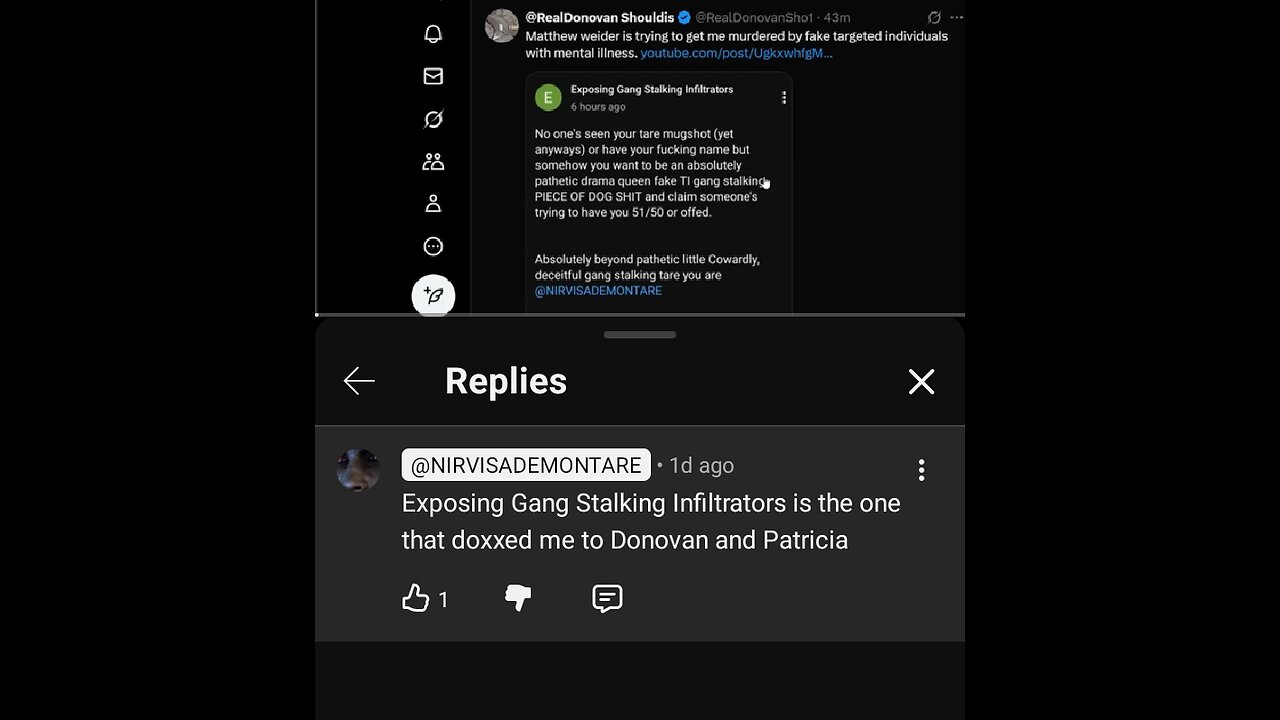 Matthew weider is the Nirvissdemontare troll account