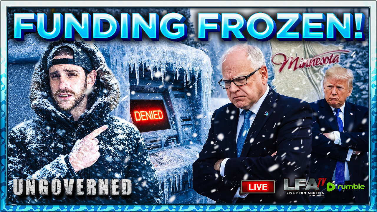 TRUMP FREEZES FUNDING TO MINNESOTA! | UNGOVERNED 12.31.25 10AM
