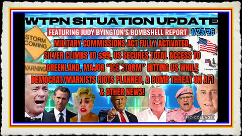 WTPN SITUATION UPDATE FEATURING RESTORED REPUBLIC 1 23 26