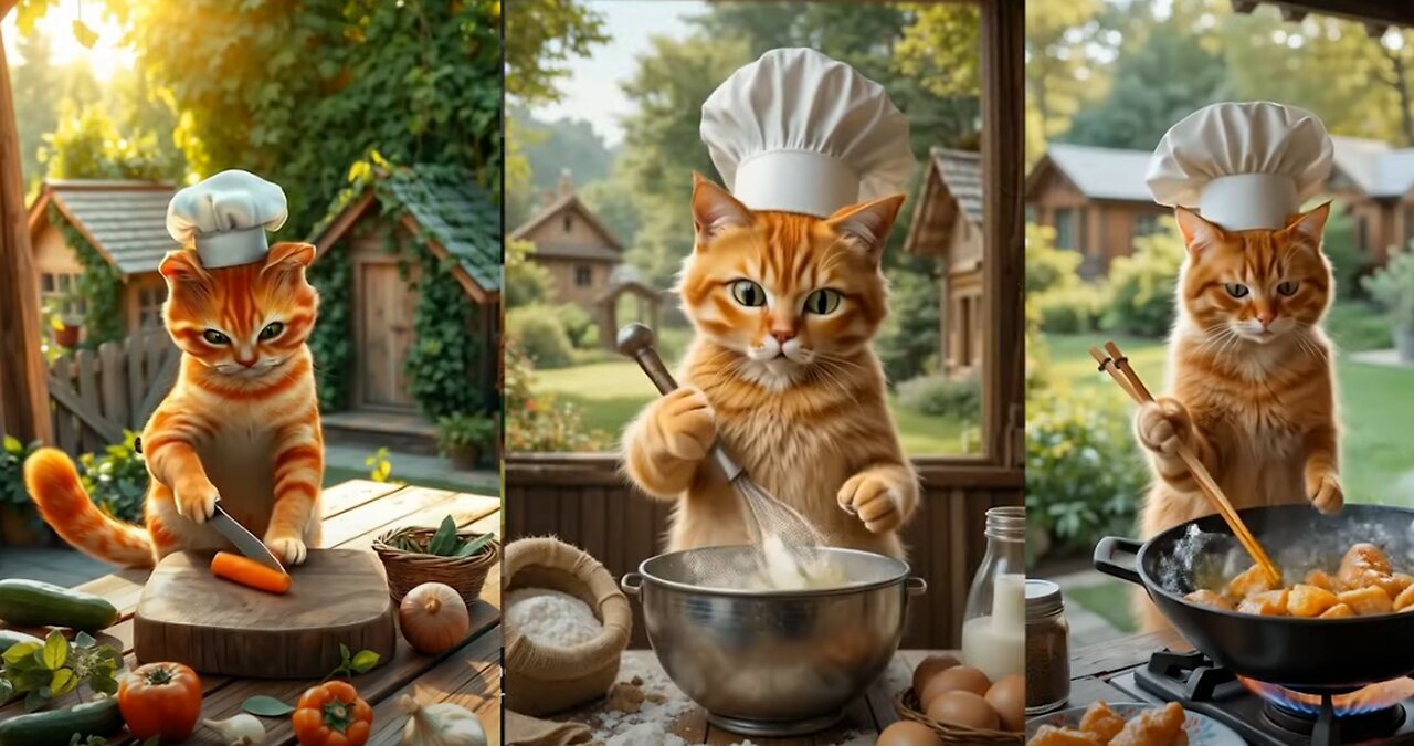 Go Viral FAST! Create AI-Generated Cat Cooking Videos in MINUTES! | YouTube Shorts & TikTok