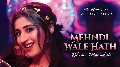 Mehndi Wale Hath – Dhvani Bhanushali | Official Music Video | Wedding Dance | Ai Music Tune