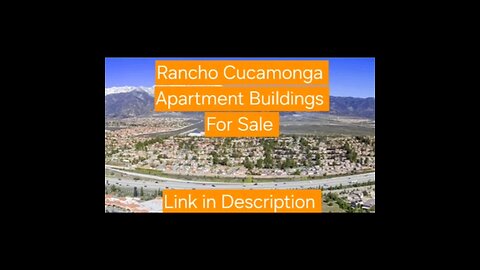 Rancho Cucamonga Apartment Buildings For Sale 🏢