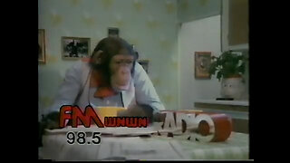 February 8, 1988 - Two Chimp Ads for WNWN 98.5 FM in Grand Rapids