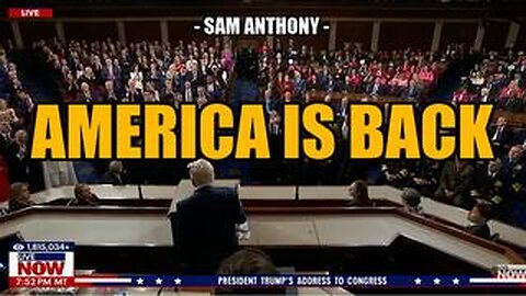 AMERICA IS BACK! BYE BYE IRS!! -- Sam Anthony