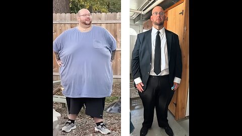 He's lost over 300 lbs since January '23