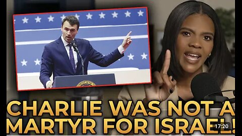 Candance Owens SLAMS Zionists For Trying to Make Charlie Kirk a Martyr for Israel