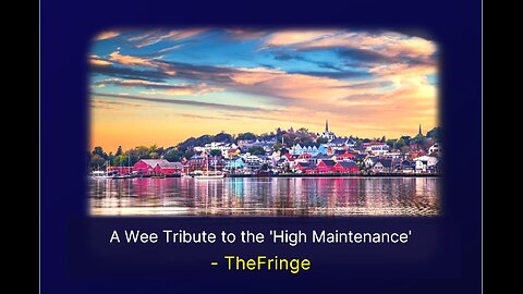 A Wee Tribute to TheFringe