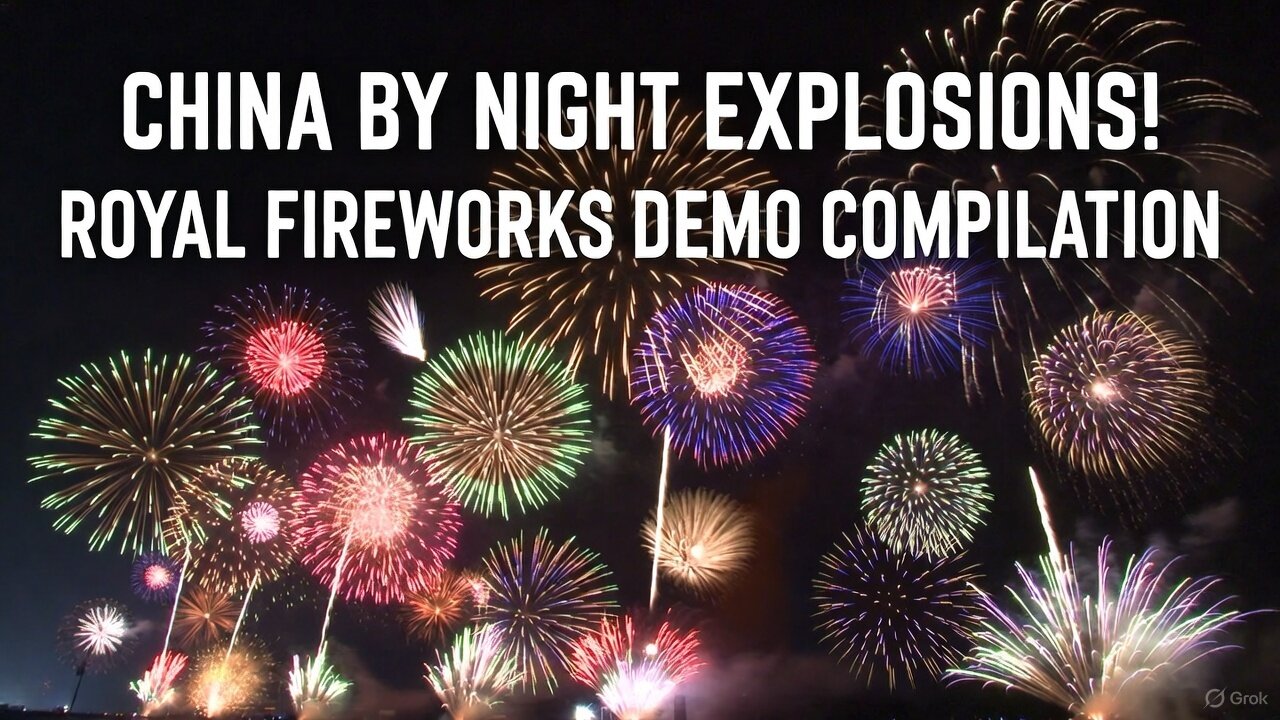 China by Night Royal Fireworks Demo Compilation Epic Fireworks Show Highlights