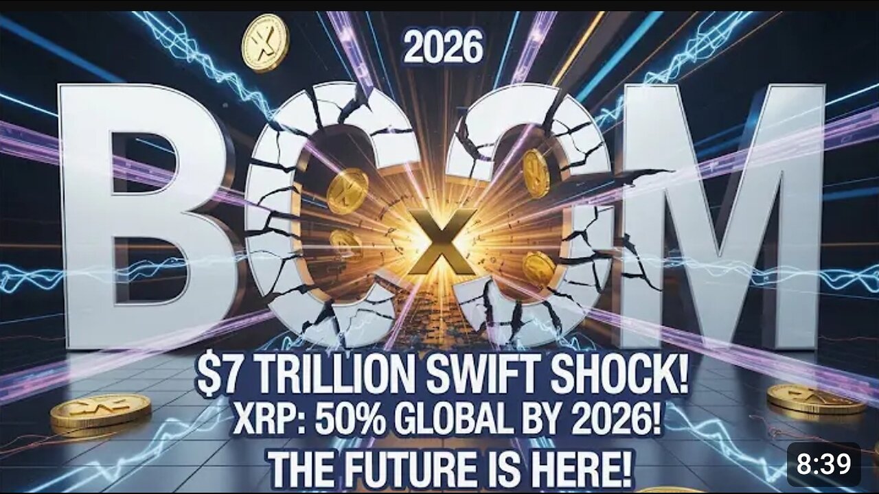 THE $7 TRILLION SWIFT SHOCK! XRP Will Handle 50% of Global Transactions By 2026!