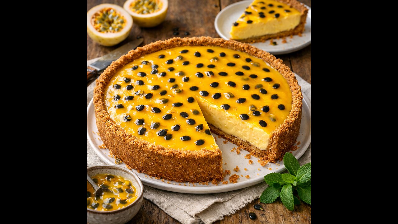Passion Fruit Tart Recipe