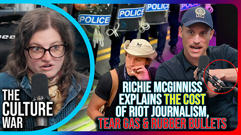 Richie McGinniss Explains The Cost of Riot Journalism, Tear Gas, Rubber Bullets & Pepper Balls