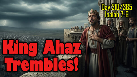 Day 210/365 - The Light in the Gloom: The Promised King 🕯️ #bible #isaiah