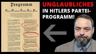Nazis waren linksradikale Sozialisten - UNGLAUBLICHES in Hitlers NSDAP-Parteiprogramm