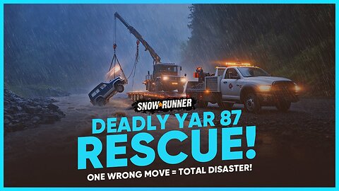 Saving the YAR 87 – Off-Road Rescue Under Deadly Conditions! | SnowRunner