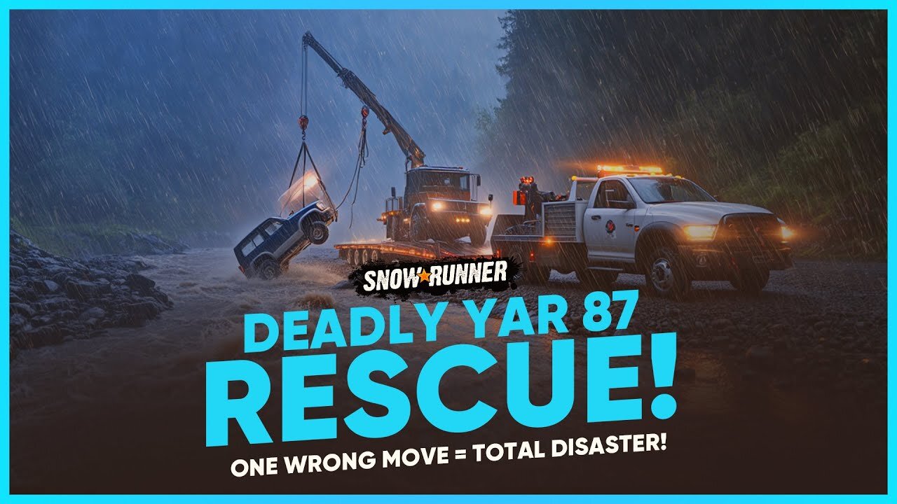 Saving the YAR 87 – Off-Road Rescue Under Deadly Conditions! | SnowRunner