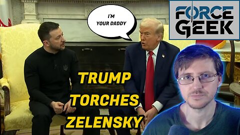 TRUMP TORCHES ZELENSKY