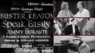 Speak Easily (1932) Buster Keaton & Jimmy Durante Classic Comedy Film