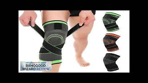 AOLIKES Professional Sports Knee Support Nylon Elastic Breathable Soft Bandage Knee Brace Review