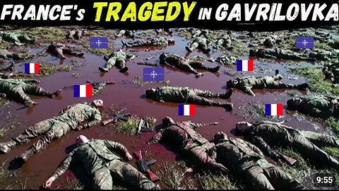 Russia used the world's most powerful aerial bomb against French army officers in Gavrilovka 