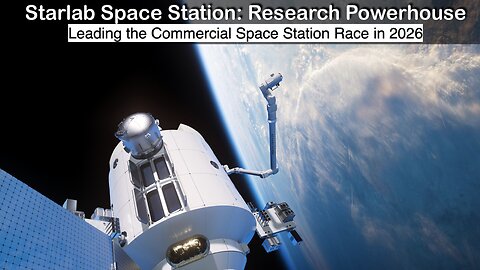 Starlab's Massive Research Edge: Why It's Beating Vast & Axiom in 2026