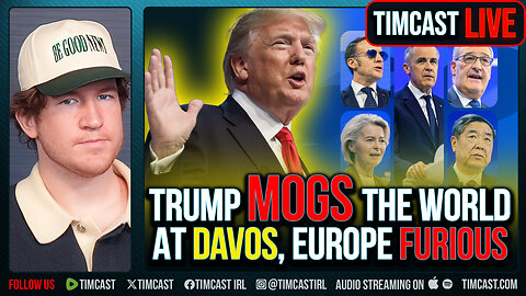 Trump MOGS The World At Davos, Europe FURIOUS