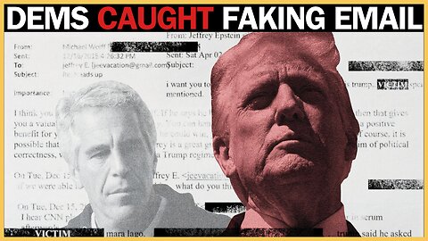 Dems Caught EDITING Epstein Emails to FRAME Trump