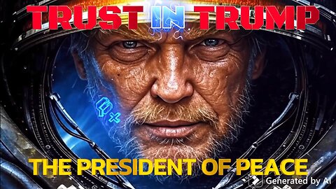 ✅TRUST IN TRUMP - THE PRESIDENT OF PEACE