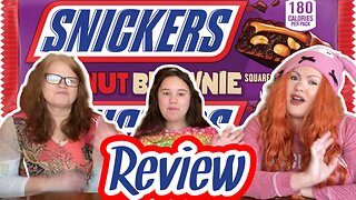 Snickers Peanut Brownie Squares Review