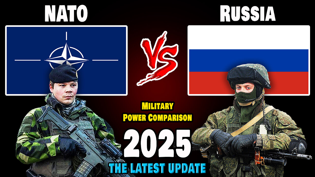 NATO vs Russia Military Power Comparison 2025 | Russia vs NATO Military Power 2025