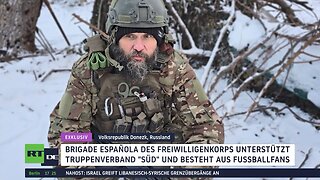 Exklusiv aus DVR: Fußballfans bilden die Brigade "Española"