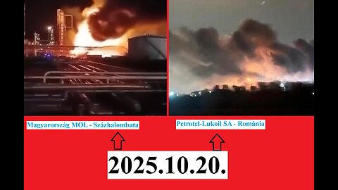 Robbanások egy romániai orosz és egy magyar olajfinomítóban